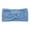 Blue, variant on CEHVOM Women Solid Color Keep Warm Knitting Headband Handmade Sport Hairband