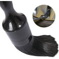 thumbnail image 4 of Car Detailing Brush Set, 5 Pack Auto Black Detail Brushes, Comfortable Grip and Scratch-Free Cleaning Brush for Car Interior or Exterior, Wheels, Tires, Engine Bay, Leather Seats, Door Panels, Emblems, 4 of 5