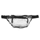 thumbnail image 1 of Riñonera transparente de PVC resistente al agua con cremallera multiusos para viaje negro YUNYI BRAND  Deportes, 1 of 8