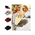 thumbnail image 5 of Audeban Women Warm Lined Moccasin House Slipper Ankle Snow Boots Loafer Platform Shoes, 5 of 5
