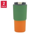 thumbnail image 1 of Asobu Pastel Stainless Steel 590 ml (20 oz) Mug, 2-pack green, 1 of 1