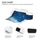 thumbnail image 3 of Balery Blue Glitter Sparkles Gorra deportiva con visera ajustable para mujer y hombre (talla única), 3 of 7