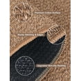 thumbnail image 4 of Boho Runners for Hallways : Non Slip Hallway Runner Rug- 2x5 Ft Washable Carpet Runner- Kitchen Runners Carpet Long Bathroom Runner Floor Hallway Rug Brown Runner Rug Runners for Laundry Entryway, 4 of 5