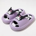thumbnail image 4 of MINISO Anime Sanrio Cinnamoroll Kuromi Melody Hello Kitty, zapatos de suela suave antideslizantes para baño de niños, sandalias de dibujos animados, 4 of 6