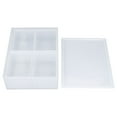 thumbnail image 2 of Contenedor De Caja Organizadora De Plástico, Contenedor De Caja De Plástico, Práctico Y Portátil, Resistente Para Suministros De Oficina, 2 of 7