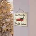 thumbnail image 6 of JennyGems Red Truck Christmas Sign | Have Yourself A Merry Little Christmas | Christmas Decor | Made in USA Wood Sign, Home Accent, 6 of 11