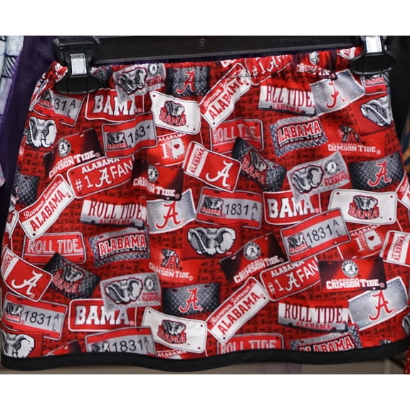 ROLL TIDE Sports Print Skirts