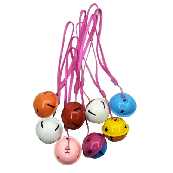 Assorted Color Metal Jingle Bells with Great Sound Quality for Decoration and Crafts 3 Pieces