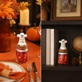 thumbnail image 7 of Halloween Ghost Glass Storage Jar, Resin Figurine Candy Jar with Cork Stopper, High-Transparency Thickened Glass for Small Items, Multi-Scenario Halloween Decor Prop for Entryway Cafe Shop Party Gift, 7 of 7