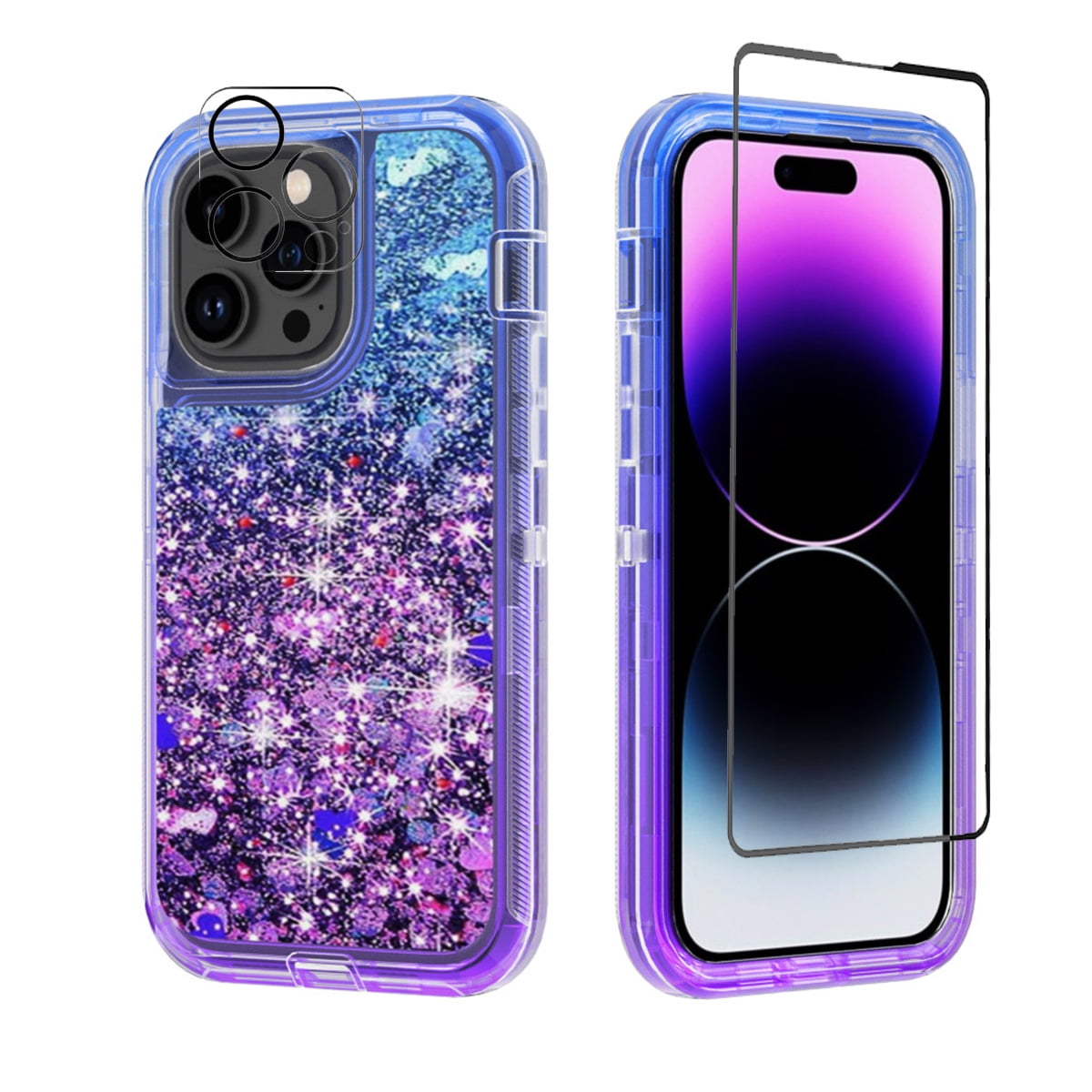 NIFFPD iPhone 14 Pro Max with Screen Protector + Camera Lens
