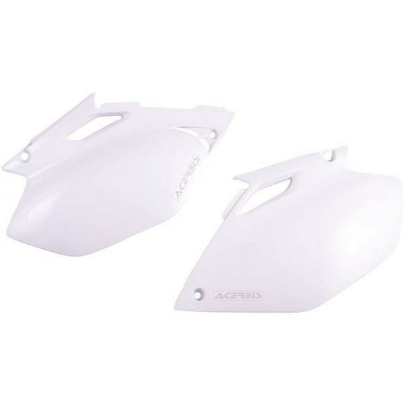 Acerbis White Plastic Rear Side Panels (2043550002)