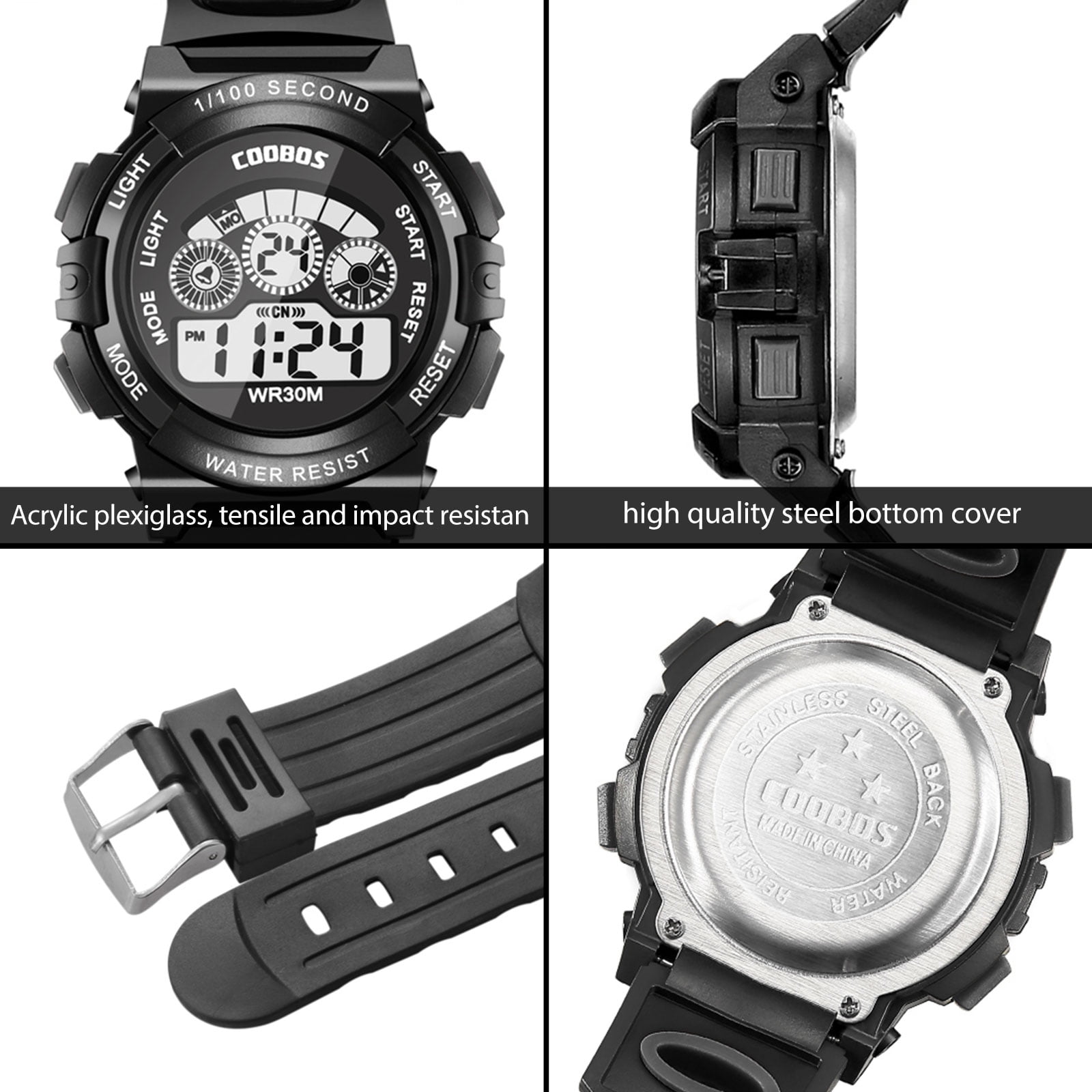 watches for boys waterproof