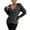 Dark Gray, variant on Baqcunre Sweaters For Women Women's Fall And Winter Solid Color V Neck Comfort Fit Knit Off The Shoulder Casual Pullover Sweater Hoodies For Women Fall Outfits Women Trendy Dark Gray L