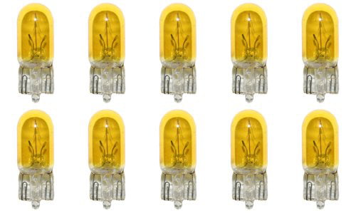 Bulbs 12.8 V 18.432 W BA15s  shape Amber Box of 10 CEC Industries #1141A 
