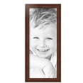 thumbnail image 2 of ArtToFrames 9" x 22" Cherry Picture Frame, 9x22 inch Red MDF Poster Frame (WOM-4084),  Pack, 2 of 8