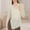 #042-White, variant on Wowcloth Woman's Fitness Overshirt, Stylish Loose Fit, Quick-Dry Sport for Workout and Casual Wear
