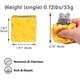 thumbnail image 3 of Wabjtam Cheese Toy Squeeze Cheese Rat Stress Ball Mice In Cheese Toy Anxiety Relief Sensory Toy Squish Mouse Toys, 3 of 5