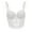 Blanc, variante sur Wingslove Bustier Corset en Dentelle Sans Bretelles Longline Rehausseur à Armatures Aguichant en Maille Transparente avec Bordure en Dentelle, Dos Bas, Blanc 38B pour Femme