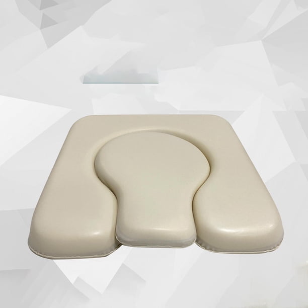 Cojín de asiento de inodoro Macarena desmontable portátil Duradero Suave impermeable acolchado de esponja