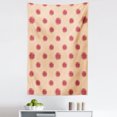 thumbnail image 1 of Vintage Floral Tapestry, Simplistic Style Daisy Flower Heads Designed in Warm Tones Image, Fabric Wall Hanging Decor for Bedroom Living Room Dorm, 5 Sizes, Pale Peach Dark Coral, by Ambesonne, 1 of 1