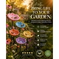 thumbnail image 2 of Bee Watering Station for Garden Cups Bird Butterfly Bees Ceramic Drinking and Water Bath Feeder Cup Blossoms Flowers Shaped Design Poppies Bowl Wildlife Feeding 5PCS Watring Pollinator, 2 of 7