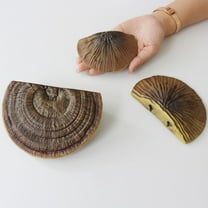 HOMEMAXS 3pcs Wall Displaying Shelf Practical Lingzhi Shape Floating Shelf Sundries Storage Shelf For Wall