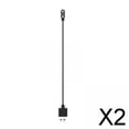 thumbnail image 1 of 2 cables de carga portátiles para reloj inteligente con 2 pines USB para reloj infantil Xgo2 2 piezas, 1 of 9