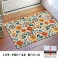 thumbnail image 3 of Pioneer Flower Floral Print Pattern Door Rugs,Washable Non Slip Door Mats Indoor,Decorative Door Mats,Entry Mat Indoor for Entrance,Bedroom,Kitchen,Bathroom,16"x24", 3 of 6