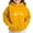 Yellow, variant on Bnwani Hoodies Girls Long Sleeve Oversized Fleece Sweatshirt Cute Plain Tops Pullover