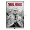 thumbnail image 3 of The Evil Within 2 - Framed Gaming Poster (Game Cover) (Size: 25" X 37") (Brushed Champagne Aluminum Frame), 3 of 6