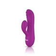 thumbnail image 6 of Viben Jolie Mini Rechargeable Splashproof Silicone Ridged Dual-Motor Rabbit Vibrator, Berry, 6 of 6