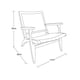 thumbnail image 4 of Silla Ocasional Soma Negra Terzetto | Silla Moderna Decorativa para Hogar, 4 of 4
