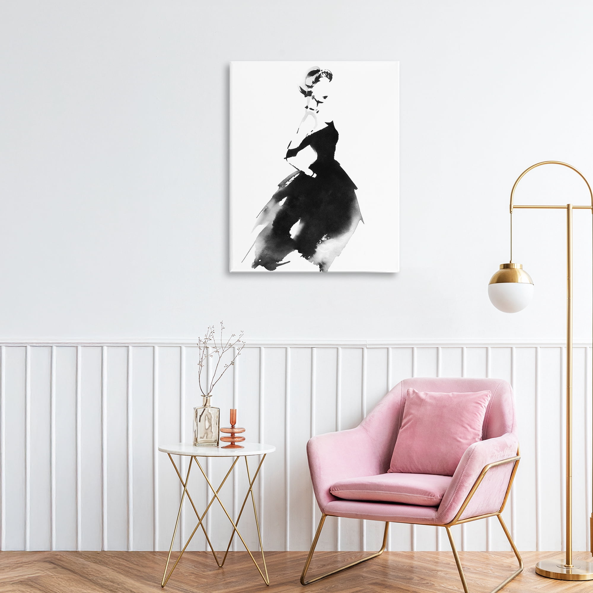 Stupell Industries Shadow Waltz Silhouette Canvas Wall Art, design by Svetlana Aleynikova