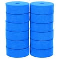 thumbnail image 1 of Raindrops 12Pcs Double Layer Blue Felt Cymbal Pads Drum Accessories for Versatile Instrument Protection, 1 of 7
