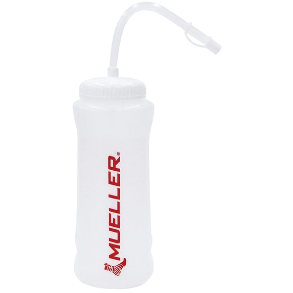 Botella Mueller con Sorbete y Tapa Removible Rojo 946 ml