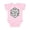 AD-Pink, variant on 20 Sided White Dice Boys or Girls Baby Bodysuit