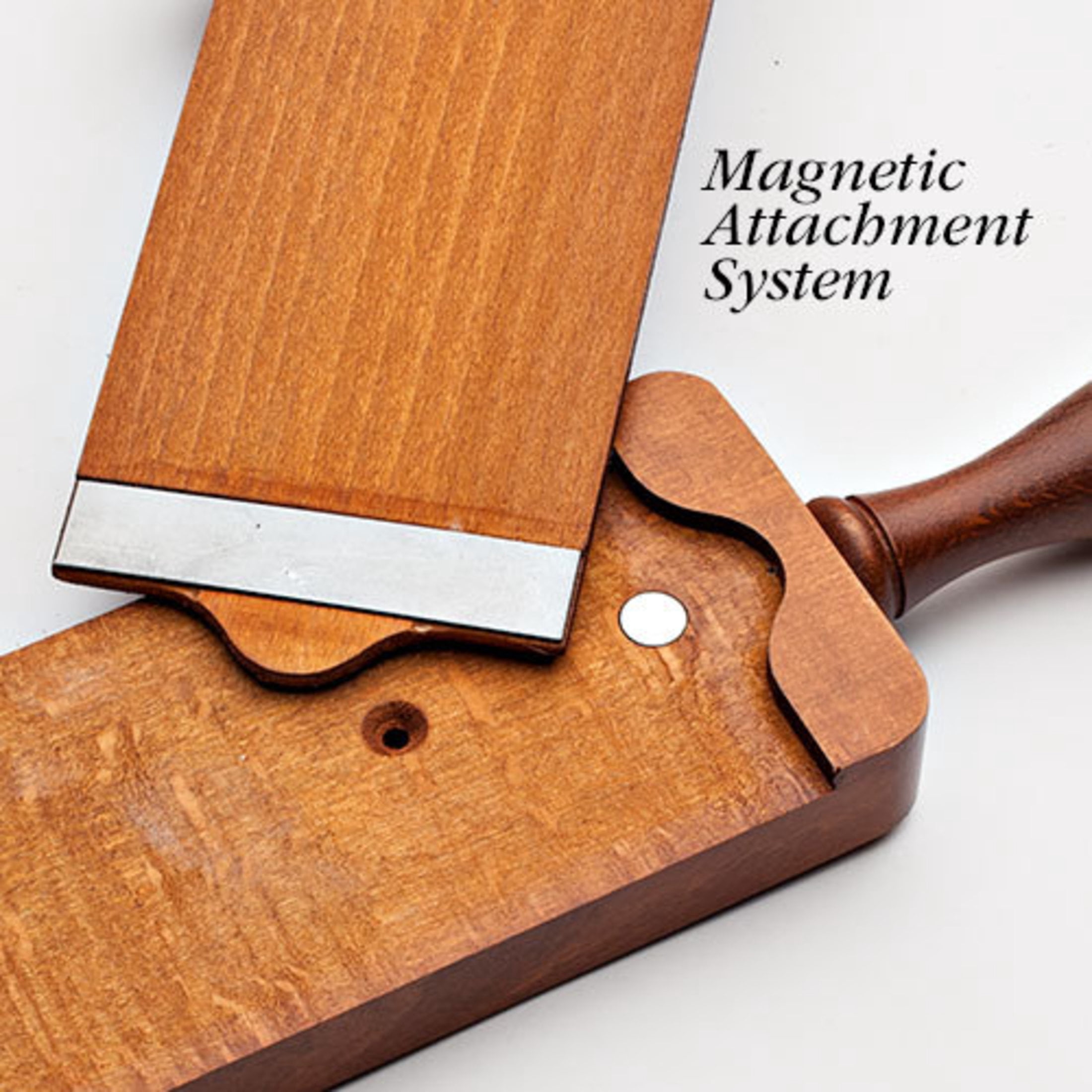 Kings County Tools Leather Strop Knife Sharpening Kit with Dual Leather Surfaces