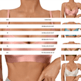 thumbnail image 5 of WHEANG Satin Bras for Women Back Beauty Bra Soft Support Breathable Casual Plus Size Bra Wireless Comfort Everyday Bra Cross Back Push Up Bra for Daily Wear Size L Pink, 5 of 5