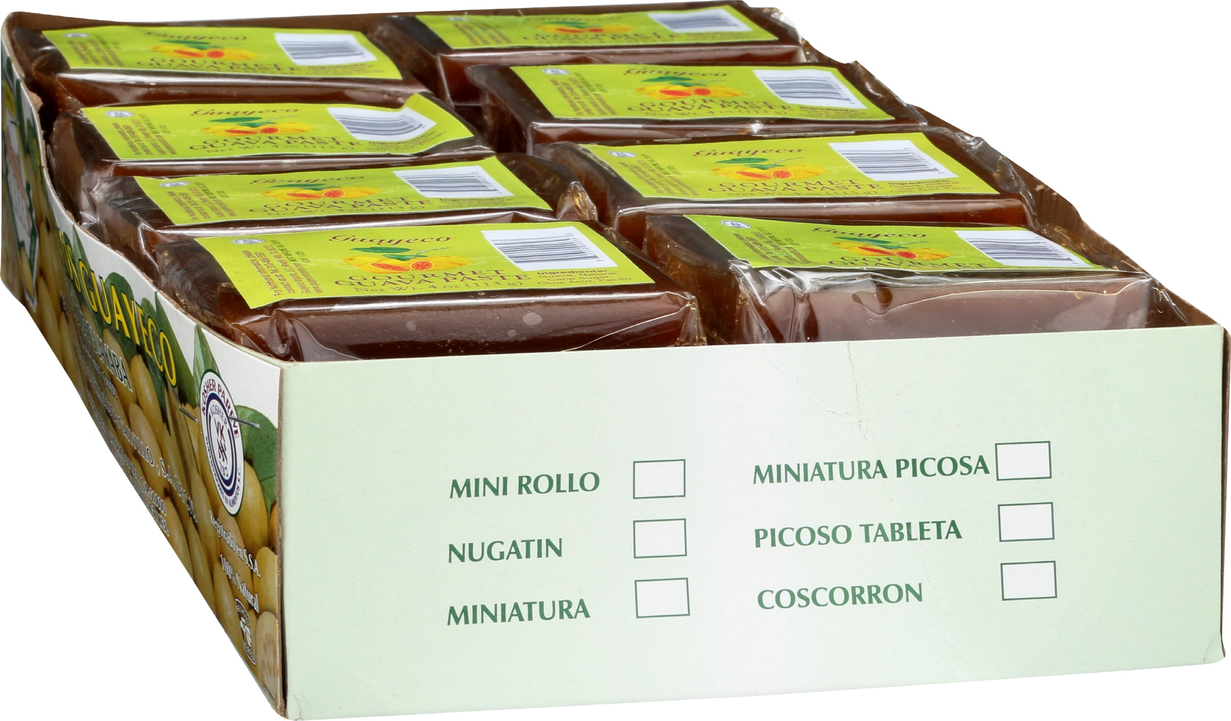 Pack of 24, Guayeco Gourmet Guava Paste, 4 oz