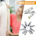 thumbnail image 2 of QDXFX 3Pcs 1.5M/60-inch Double-sided Tape Measure Mini Soft Measuring Tape Portable Tailor Sewing Cloth Weight Loss Body Measuring Tape Flexible Ruler Tape,White, 2 of 8