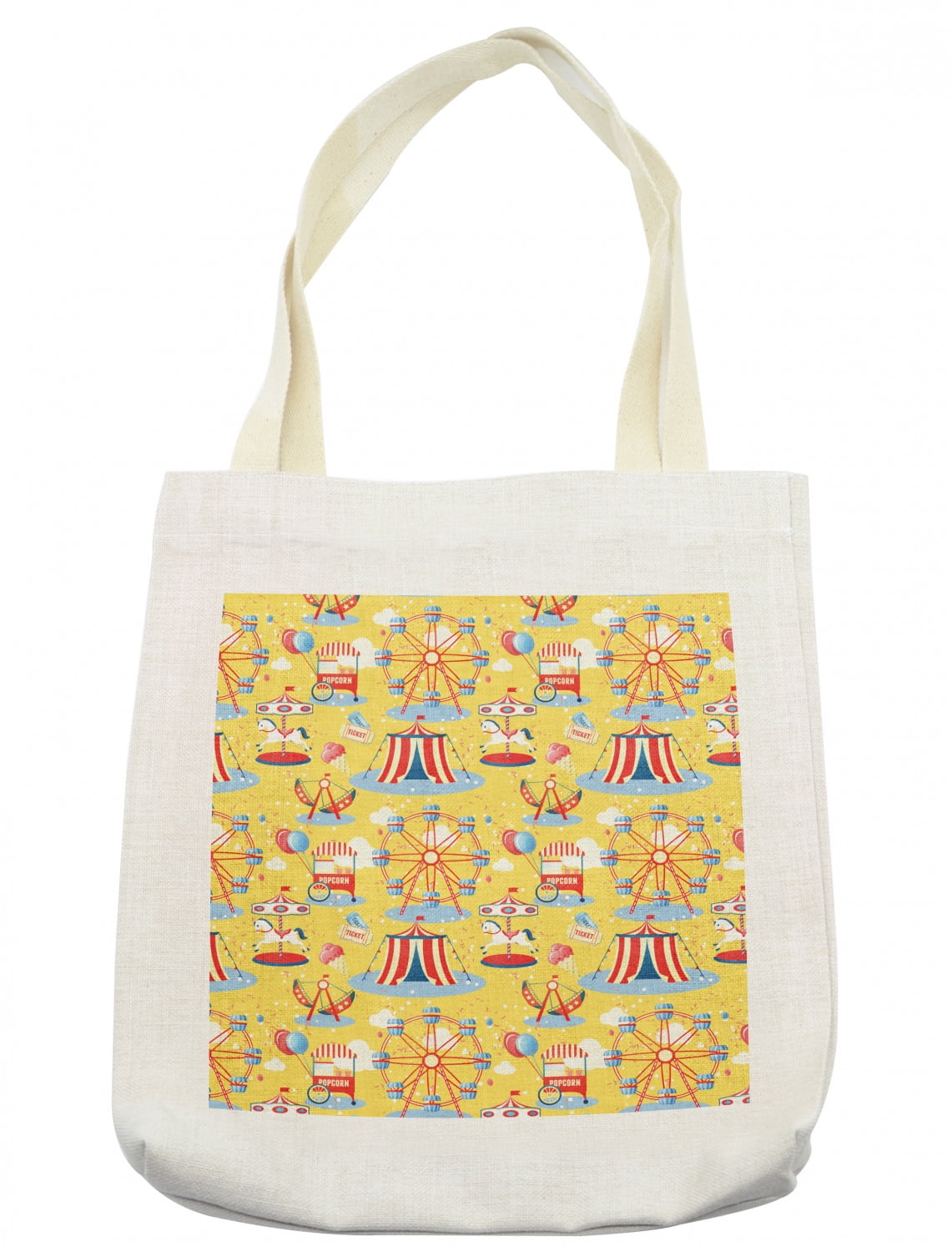 Circus Amusement Park Pattern Print Backpack main image 0