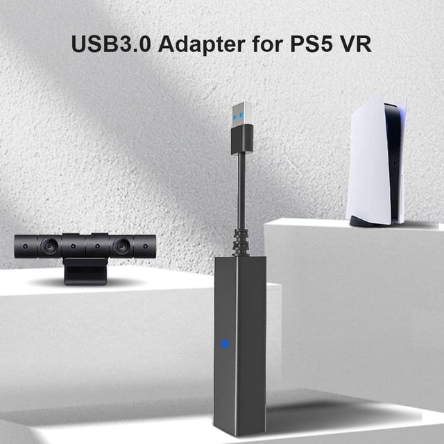 2 uds. Adaptador para PS5 VR Cable USB3.0 AL-P5033 Consola de juegos Mini Conector de cámara