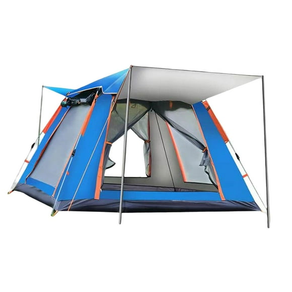 Almencla Automatique jusqu'à Tente Tente de Camping Coupe-Vent avec Tente Cabine pour la Plage de Voyage 2 S Bleu