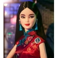 thumbnail image 3 of Barbie Lunar New Year Doll in Cheongsam Dress, Gift for Kids & Collectors, 3 of 7