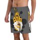 thumbnail image 2 of Fotbe Bee Gnome With Sunflower Trajes de Baño Estampados para Hombre, Shorts de Verano de Secado Rápido, Ropa de Playa, Bañadores-Large, 2 of 6