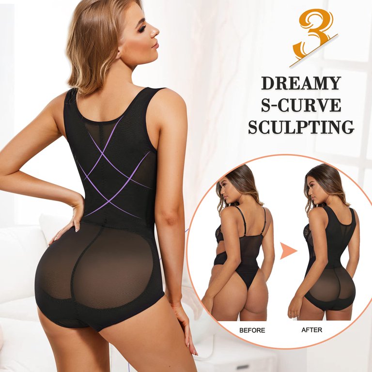 Waist Trainer Shapewear Bodysuits For Women Tummy Control Slimming