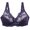 Blue, variant on Sports Bras for Women Plus Size Lace Bra BCDEF Cup 36/80-46/105 Womens Seamless Jelly Bras