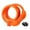 Orange, variant on Baoblaze Password Lock Heavy Duty Bike Password Lock for Gate Scooter Outdoor Orange