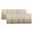 Brown, variant on Valances for Windows, Brown Beige Kitchen Curtains Valances 2 Pack for Living Room Bedroom Bathroom, Gradient Monochrome Modern Country Light Filtering Curtains Rod Pocket Valance 42"x12"