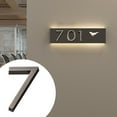 thumbnail image 2 of House Numbers House Number For Outside Big Modern House Numbers Garden Door Address Numbers For House, 2 of 8